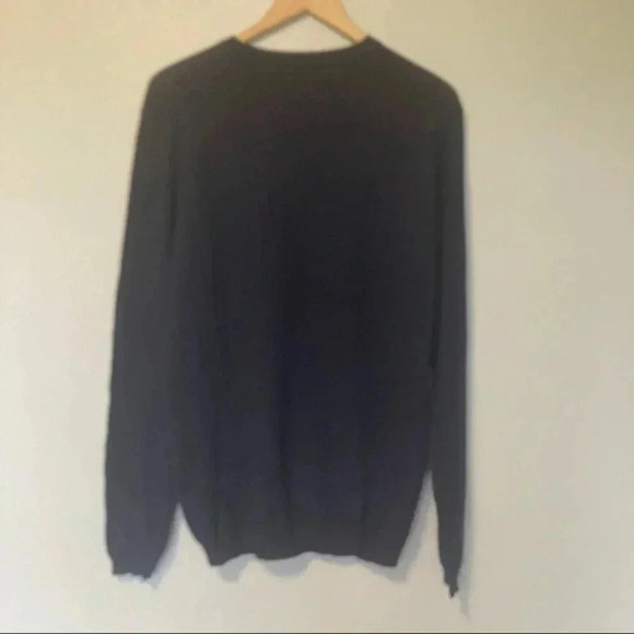 Suitsupply Pure Cabsmere navy 100% cashmere sweater - Picture 3 of 4